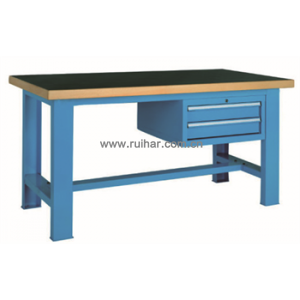 重型工作臺高分子桌板帶兩吊抽，GF1500-B，GF1800-B，GF2000-B