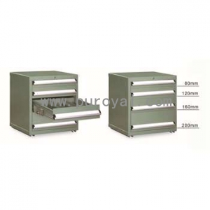 雙軌工具柜580×525×665mm(四個(gè)抽屜) 綠色，F(xiàn)C-665N