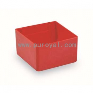 工具柜分類盒，紅色塑料分類盒75×75×46mm，SH-23